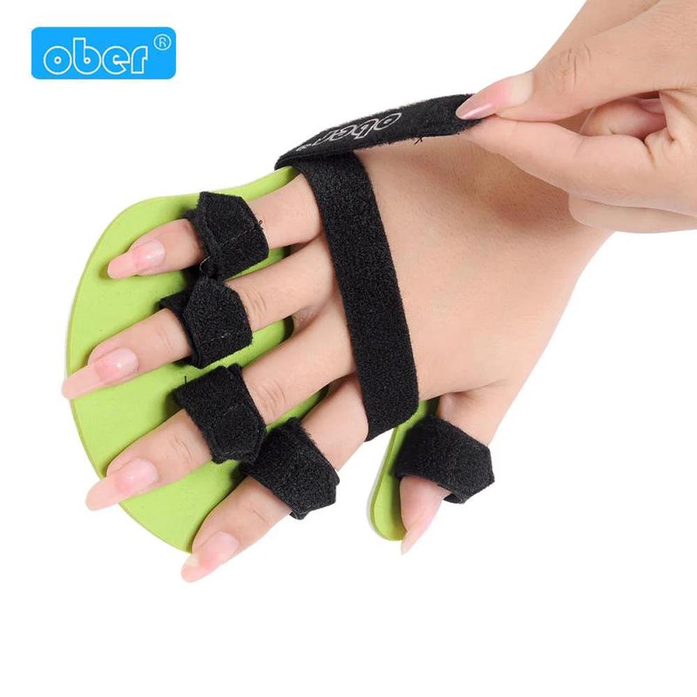 Ober Hand Finger Board Orthosis Split Adjustable Finger Training Device Ober Thumb Wrist Sprain Support Separate Finger Spasm