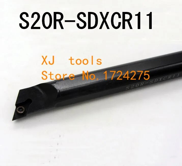 S20R-SDXCR11 Boring Bar Internal Turning Holder,95 degrees CNC Lather Cutting Toolholder for DCMT11T304 blade