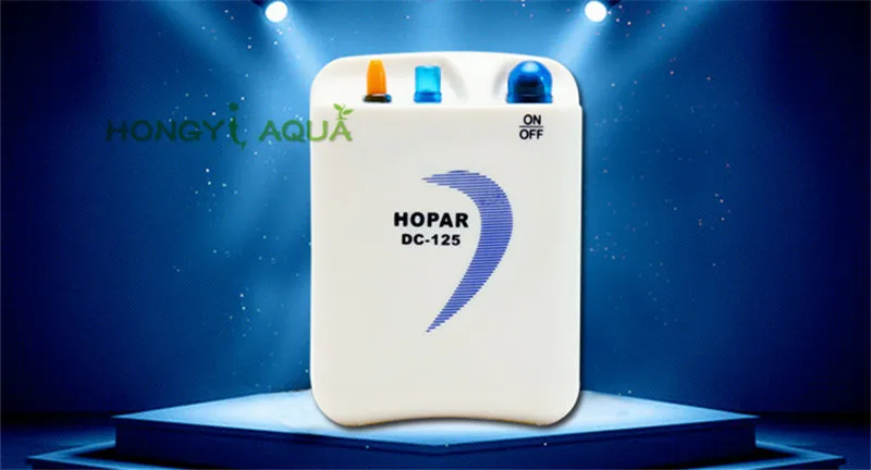 

HOPAR DC-125 Aquarium pump outdoor fishing portable oxygen pump fish aquarium air compressor battery aerator compressor ornament