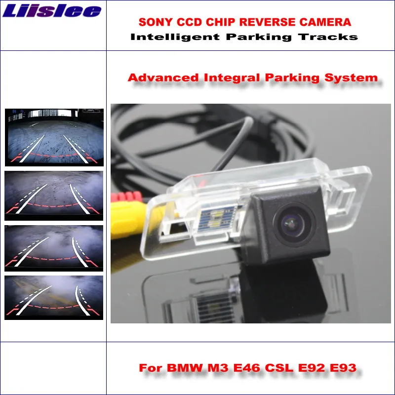 

Auto Rear Camera For BMW M3 E46 CSL E92 E93 Intelligent Parking Tracks Backup Reverse Dynamic Guidance Trajectory HD CCD 1/3 CAM