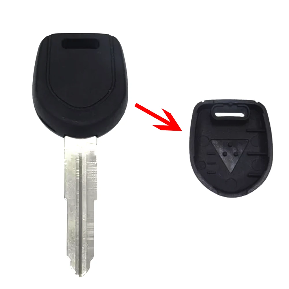 JEAZEA Remote Black Plastic Key Shell Case Fob For Mitsubishi Eclipse Endeavor Galant Grandis I-Miev Lancer 2006 2007 2017 2018