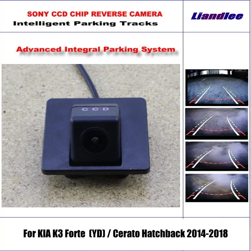 

Car Rear View Camera For KIA K3 Forte YD / Cerato Hatchback 2014-2018 Parking Tracks Back Reverse Dynamic Guidance Tragectory