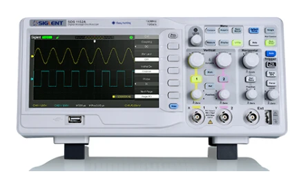 SIGLENT SDS1102A  Digital Oscilloscope100MHz 2Ch 1GS/s USB 7\