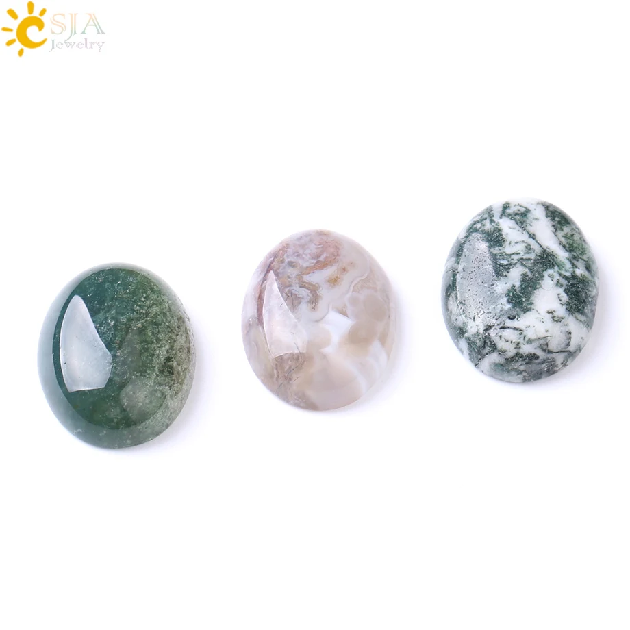 CSJA 1PC No Hole Reiki Indian Agates Onyx Beads Natural Loose Semi-precious Stone for DIY Handmade Original Jewelry Making F282