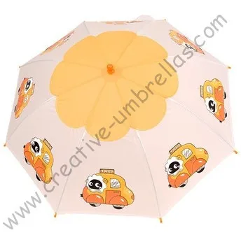 

Baby umbrella,professional making umbrellas,auto open.8mm metal shaft and fluted ribs,safe&enviroment kid umbrellas