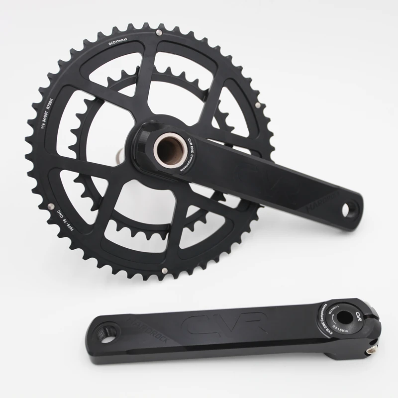 ZRACE HARDROCK 2 x 10 /11/12 Speed Road Chainset Chain Wheel crank protector, 50/34T, 165mm/170mm / 172.5mm / 175mm, Cranksets