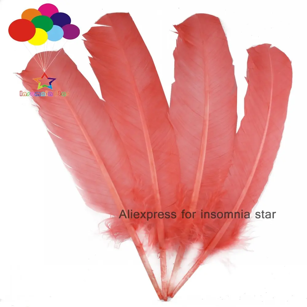 Carnival pheasant feathers for Carnival, Turkey Quills, Carnival, Headdress, Carnival, Wing, 28-33 cm, 11-13inch, 10-100 pcs