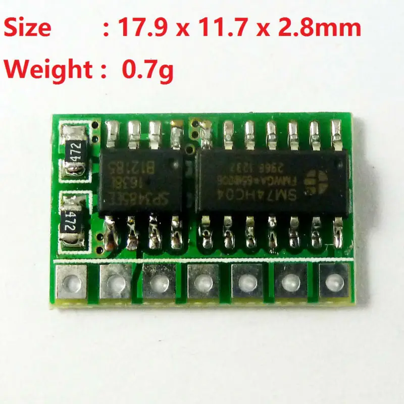 3 Pcs  Mini 5V Automatic Switching RS485 To TTL 232 Board RS232 To 485 Module UART Serial Port SP485 Repl MAX485