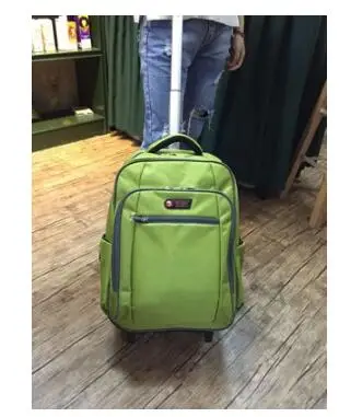 20 Inch Wheeled Backpacks rolling luggage bags for Women Trolley Backpack cabin size Carry-on Bags Travel Trolley backpack bags