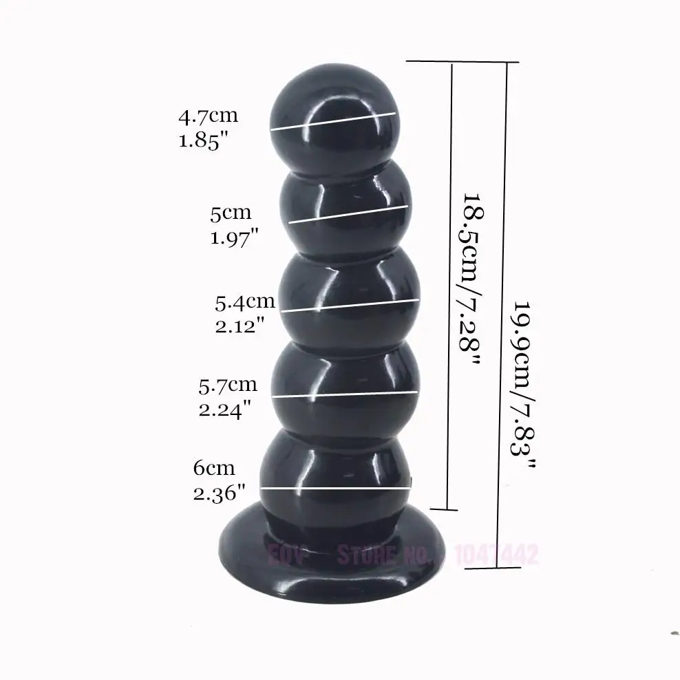 FAAK Strong suction big dildo beaded anal dildo butt plug ball anal plug sex toys for woman man adult product sex shop huge dild