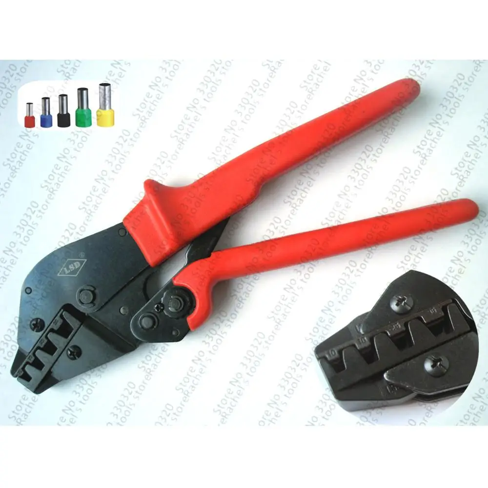 10-35mm2 8-2AWG NEW GENERATION OF ENERGY SAVING CRIMPING PLIERS For Wire Ferrules,End Sleeves AP-35WF