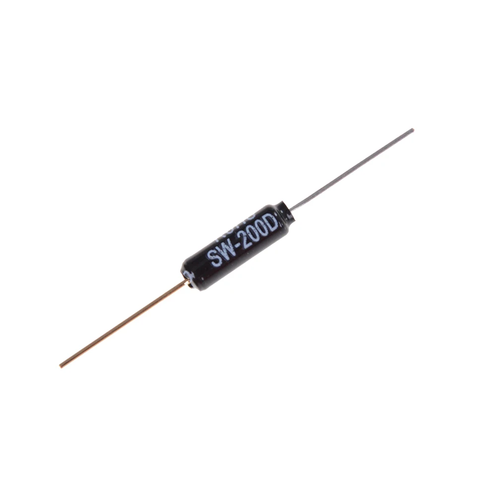 10pcs/lot Highly sensitive SW-200D ball switch angle Tilt switch Vibration Sensor Metal Ball Tilt Shaking Switch