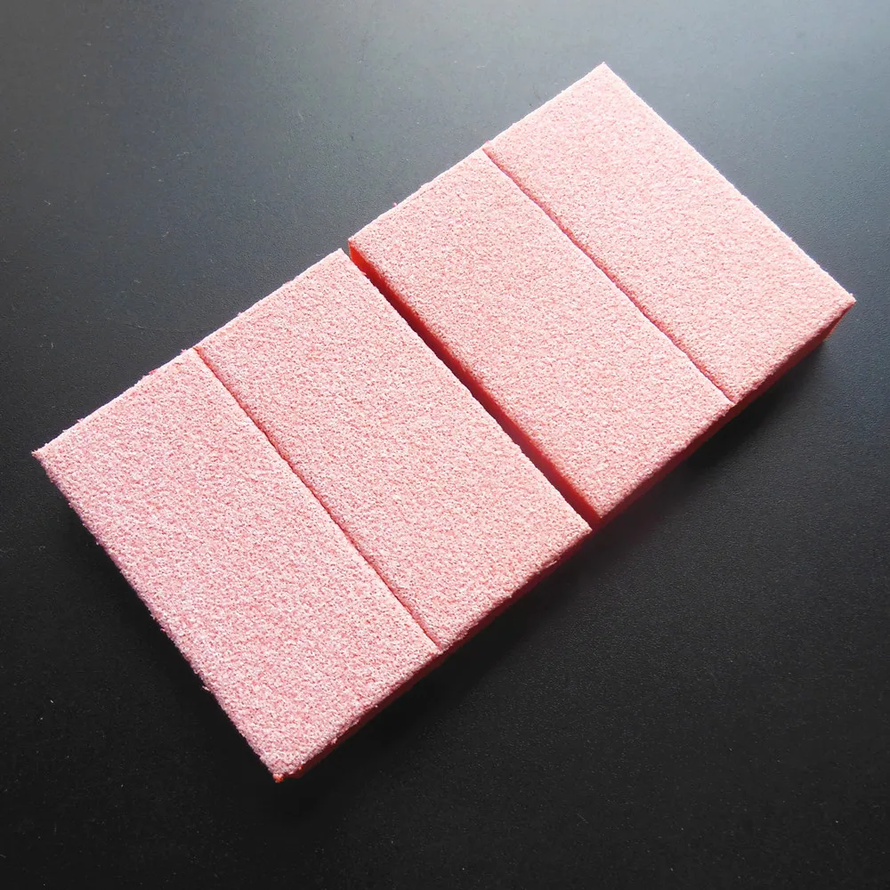 100 Pcs/Lot mini nail buffer block sponge buffer block  disposable nail file pedicure tool