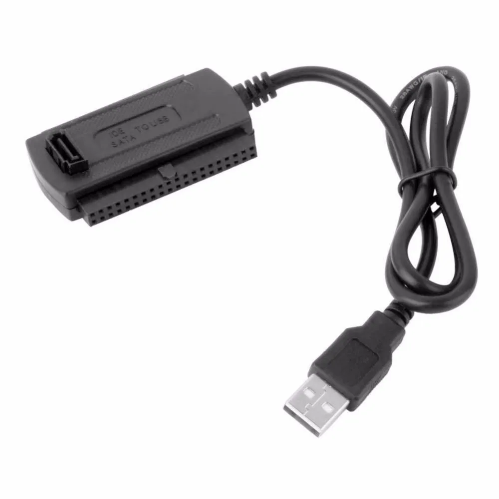 SATA/PATA/IDE Drive to USB 2.0 Adapter Converter Cable For 2.5 / 3.5 Inch Hard Drive