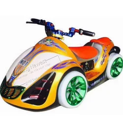 Kids and Adults Amusement Park Fairground Plaza Moto Racing Games Kiddie Rides Playground Arcade Game Machine Battery Bumper Car