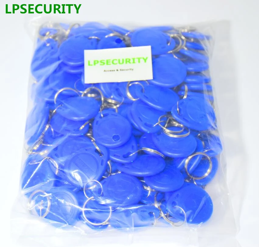 

100pcs 125Khz RFID Proximity Keyfobs Ring Card RFID ID Tag Door Entry Access Control EM Key Chain Token