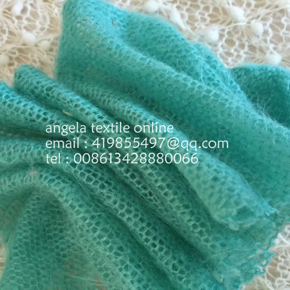 wholesale knit fabrics thin and soft sanded crylic cotton fabrics