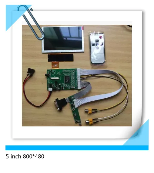 

5 inch TFT 800*480 HD LCD screen + drive board DIY star finder accessories projection project monitoring,Auto monitoring