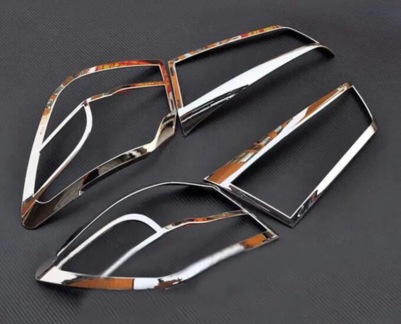 ABS Chrome Rear headlight Lamp Cover for 2011-2016  ASX Car styling