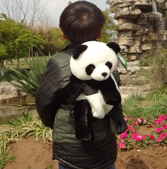 

animal prints chinese style lovly panda bag backpack for boys and girls use Children's gift cute