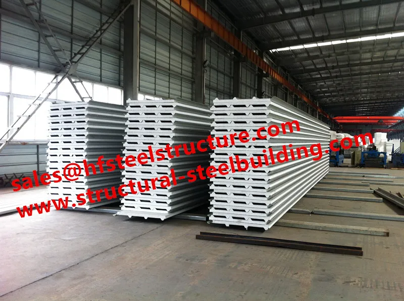 Chinese walk in cold room design and modular cold storage made of EPS sandwich panel and cold room panels (for roof)