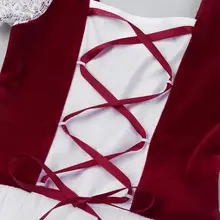 Burgundy Velvet Ballet Leotard #5