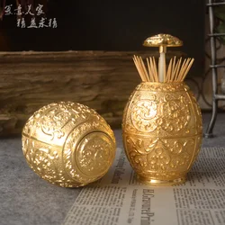 Automatic Toothpick Holder christmas decorations for home Toothpick Dispenser Box toothpick dispenser party decoration 1005