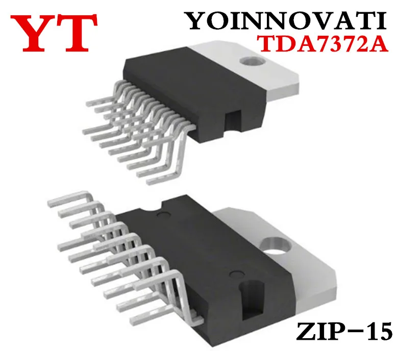  10pcs/lot TDA7372A TDA7372 7372 Amplifier IC 4-Channel (Quad) Class AB 15-Multiwatt Best quality.