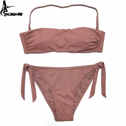 EONAR-Maillot de bain brésilien pour femme, soutien-gorge push up, bikini, ensemble deux pièces, vêtements de plage, 2022