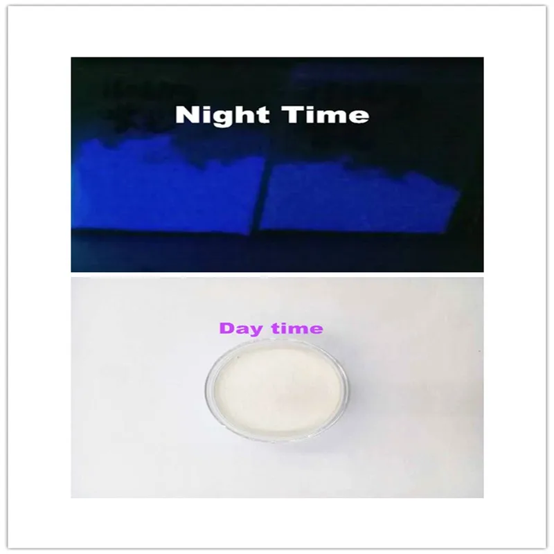 TCYG250 Glow in dark pigment  purle blue Color long last glowing, luminescent powder,Noctilucent powder for Halloween holiday