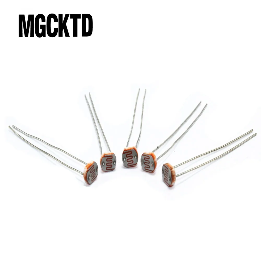 20pcs Photo Light Sensitive Resistor Photoresistor Optoresistor 5mm GL5528