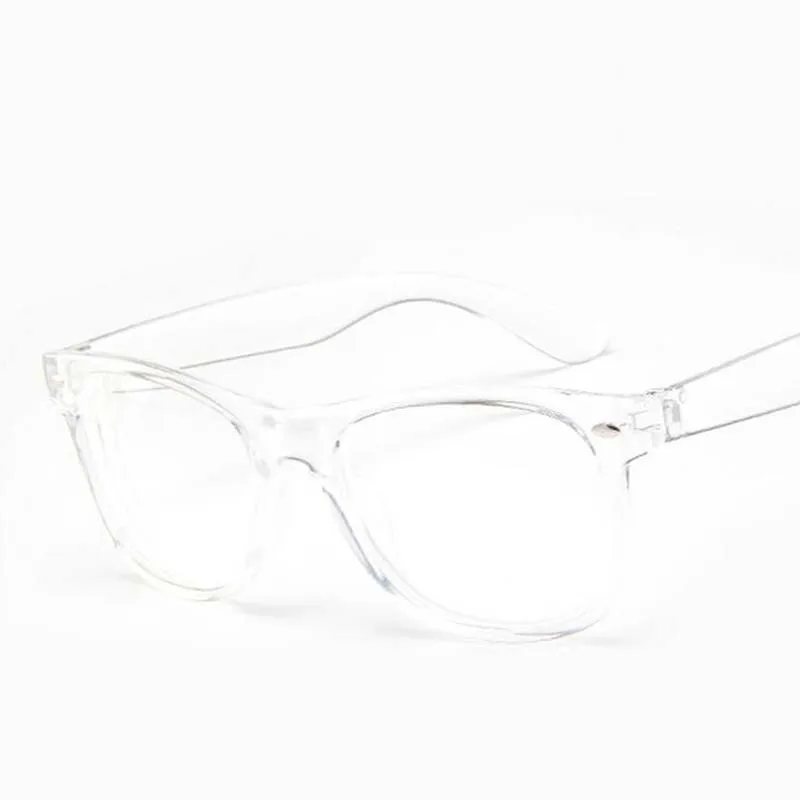 Finished Myopia glasses Transparent White Plastic Frame 2140 Eyewear Diopters 0 -0.5 -1 -1.5 -2 -2.5 -3 -3.5 -4