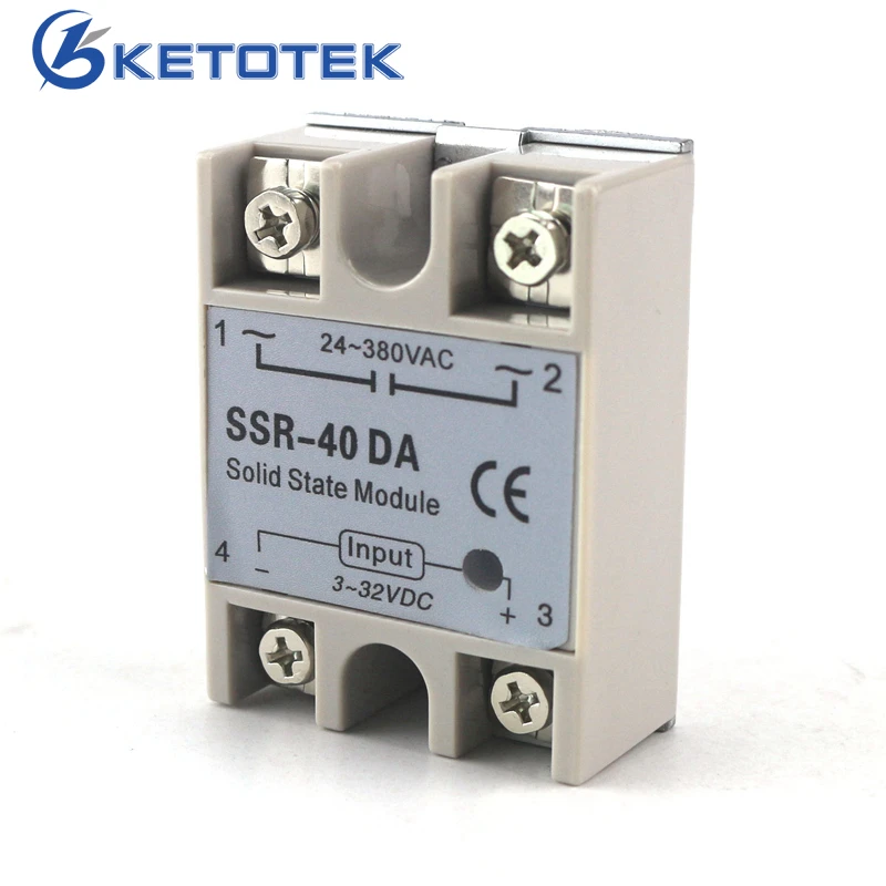 SSR 40A SSR40A SSR-40A Solid State Relay Single Phase SSR