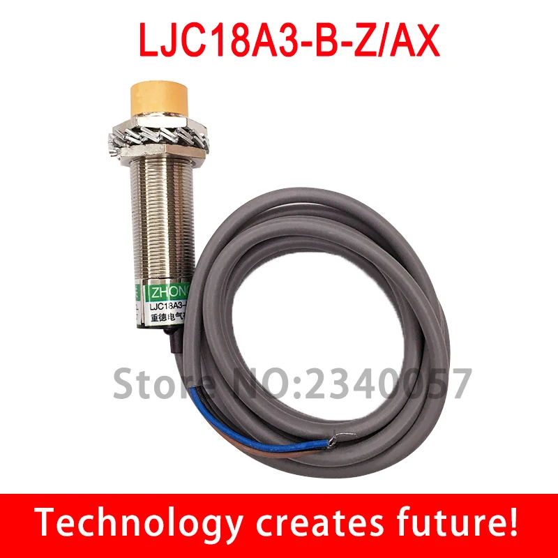 LJC18A3-B-Z/AX 1-10mm Capacitance Proximity Sensor Switch NPN NC DC 6-36V  3WIRE Normal Close