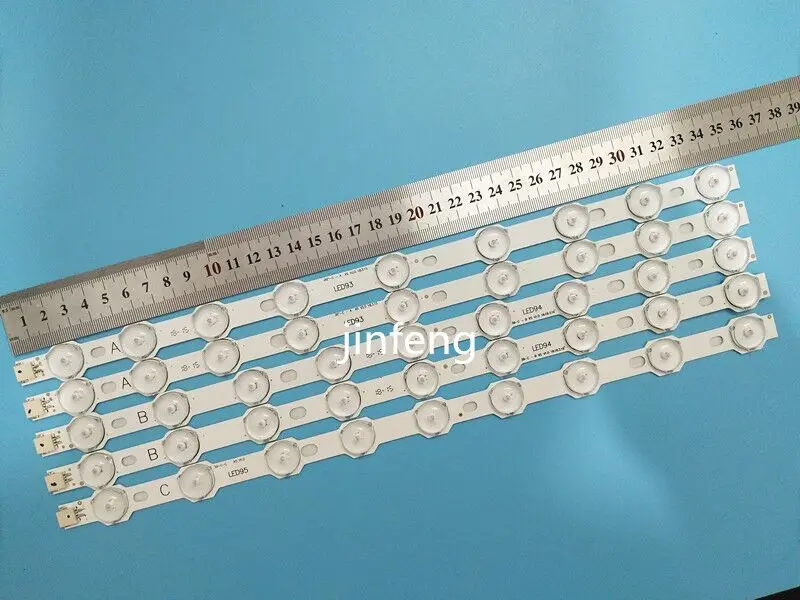 

LED strip For 40" NDV REV1 39PF3025D 40L1333DB P40LED13 VES390UNDC-01 VES390UNDC-01 VES400UNDS-02 VES400UNDC-01 VES400UNDS-02