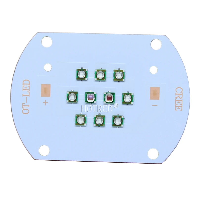 30W 50W60W Plant Grow LED light Original XPE Chips Diode Lamp 660nm red 450NM Royal Blue for indoor garden Fruit Growing Seeding