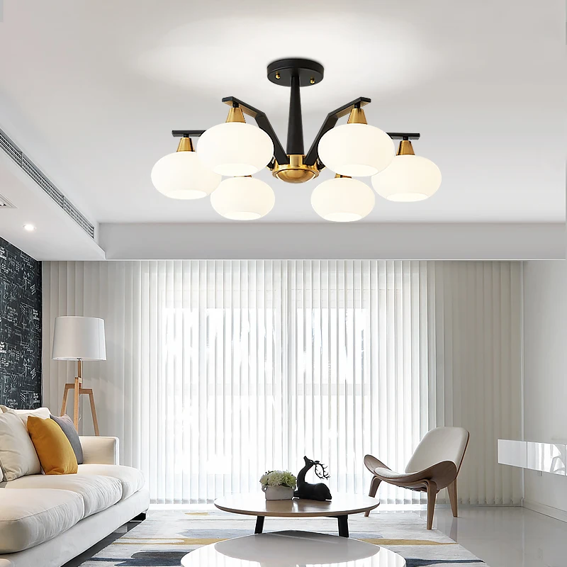 Nordic Lighting Living Room chandelier lighting Modern Style Restaurant lights  Individual Household Bedroom Lamp