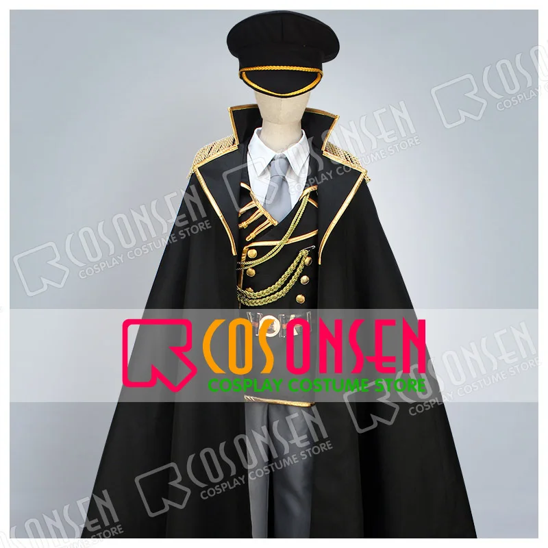 

COSPLAYONSEN K Project Isana Yashiro Spoon Military Uniform Cosplay Costume With Cloak All Size