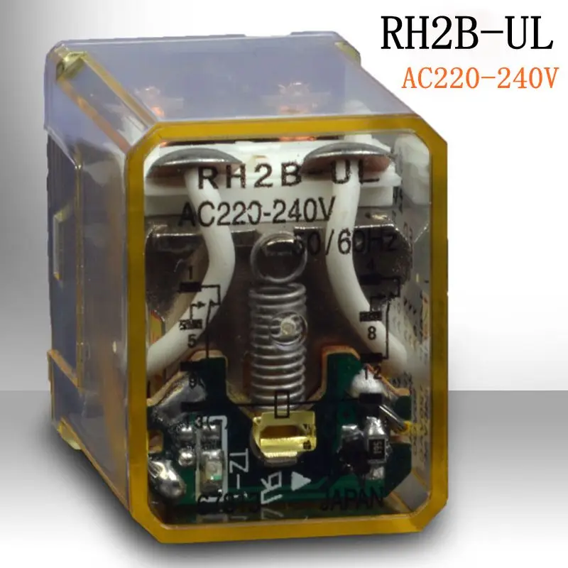 

NEW relay RH2B-UL-AC220V AC220V-240V RH2B-UL AC220V AC220V-240V AC220V AC240V 220VAC 240VAC 10A 240VAC 8PIN