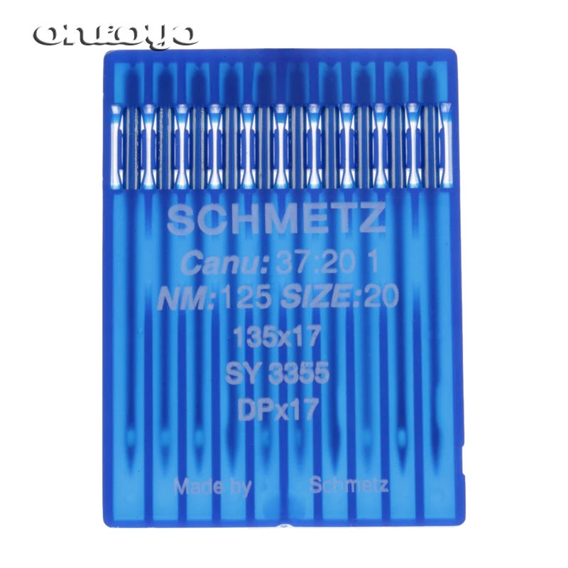 100 PCS # DPX17 20/125 Schmetz 135X17 DP*17 SY3355 Industrial Sewing Machine Needles For DNU-241, DNU-1541, LH-517