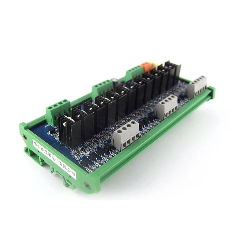 

12-way PLC DC amplifier board power output expansion board relay isolation protection board RC anti-surge relay