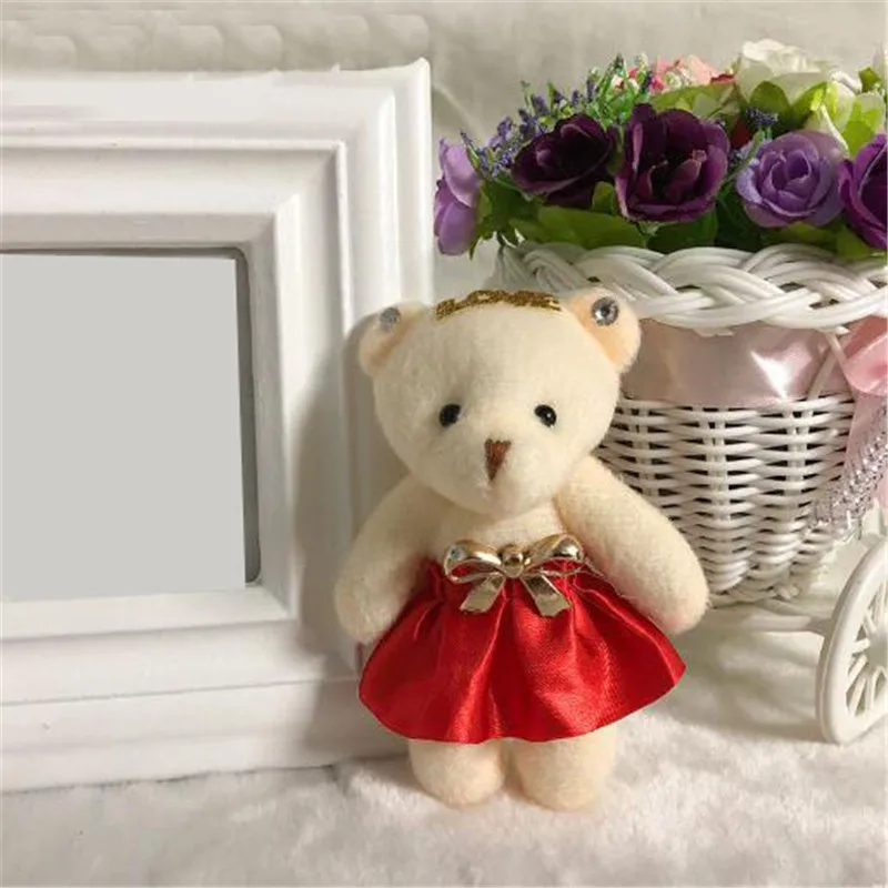 LOVE Bear Peluche Jouets, Pendentif, Unisexe, Mignon, Ours Doux, Multicolore, Pour Leon, Cadeau, Vente en Gros, 11cm, 1 Pièce, 10 Couleurs