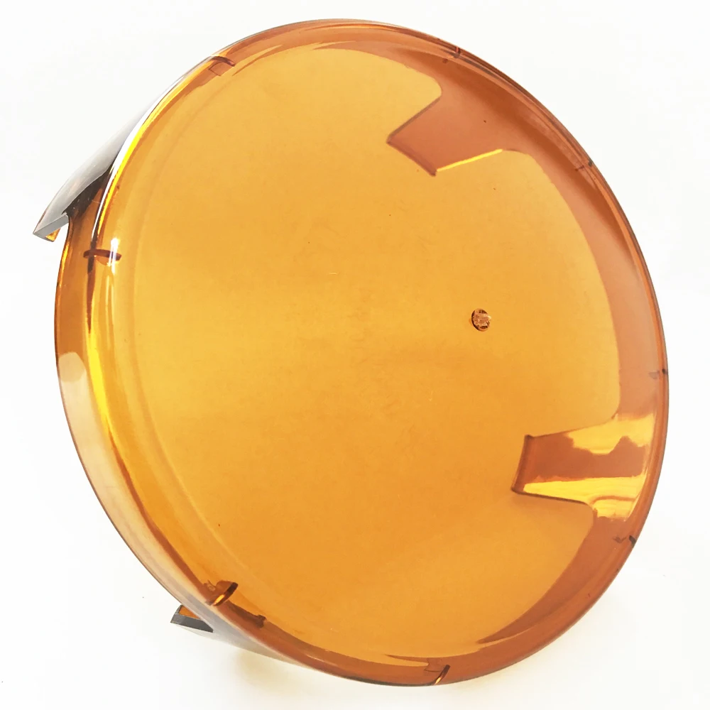 3 Colors Avaible 150mm Red/Yellow/Amber Lense Filter for 150mm Reflector HID, LED and Halogen Spotlight Lights