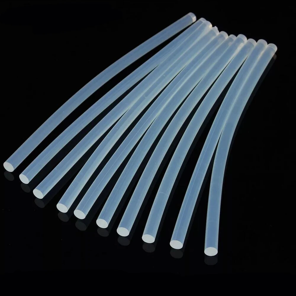 New 10Pcs 7mm Hot Melt Glue Stick for Heat Pistol Glue 7x100mm High Viscosity Glue Glue Stick Repair Tool Kit DIY Hand Tool