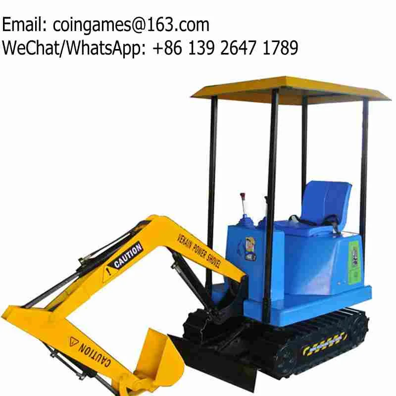 

Very Funny! Amusement Device Children Kids Adult Arcade Games Simulator Toy Excavator Crane Claw Digger Digging Machine