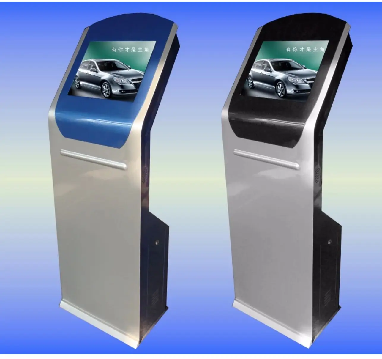 19 inch digital LED ad display digital advertising kiosk