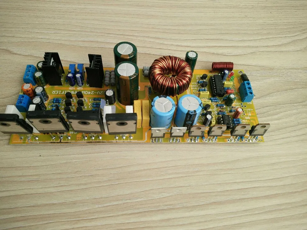 

DC12V high power 200W mono Japanese original 5200 / 1943 TTC5200 TTA1943 Pure post stage amplifier board