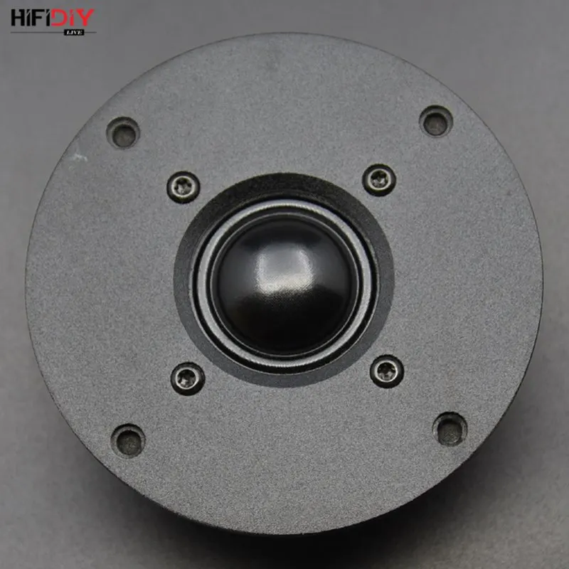 HIFIDIY LIVE hifi 4 inch Tweeter Speaker Unit transparency Silk membrane oil 8OHM 30W Aluminum panel Treble Loudspeaker S1-104
