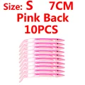 10 piezas de color rosa S