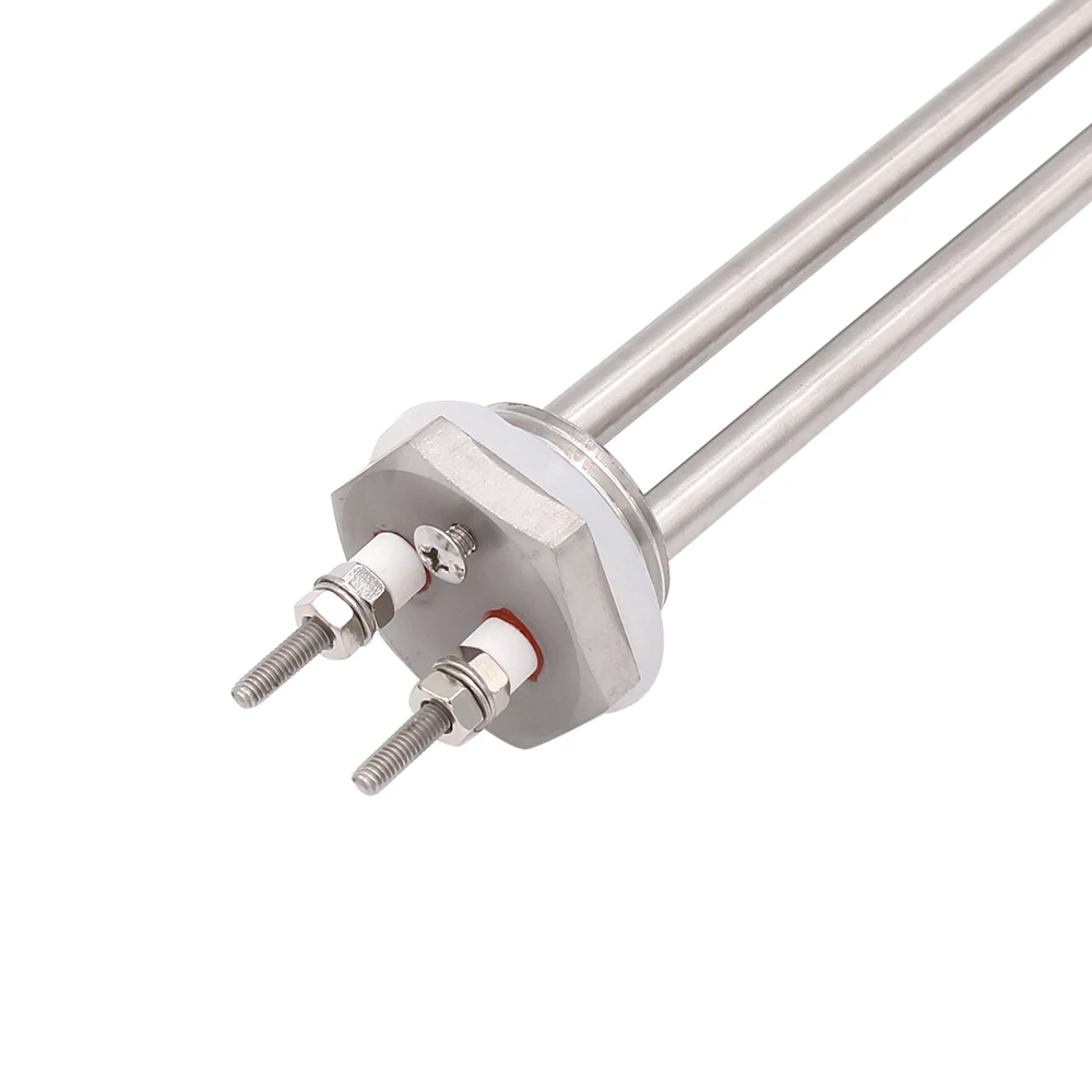 DERNORD 12 فولت 200 واط تيار مستمر سخان عنصر سخان أنبوبي سدادة لولبية مع 1 بوصة BSP الموضوع ل مدفأة تعمل بالطاقة الشمسية